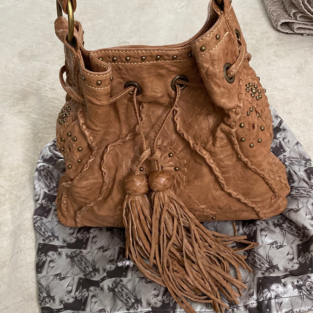 Junior Drake Leather shoulder bag